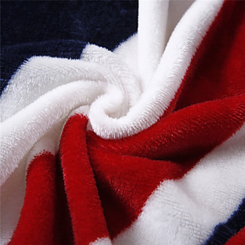 The American Flag USA Super Soft Flannel BlanketW59"×L79"