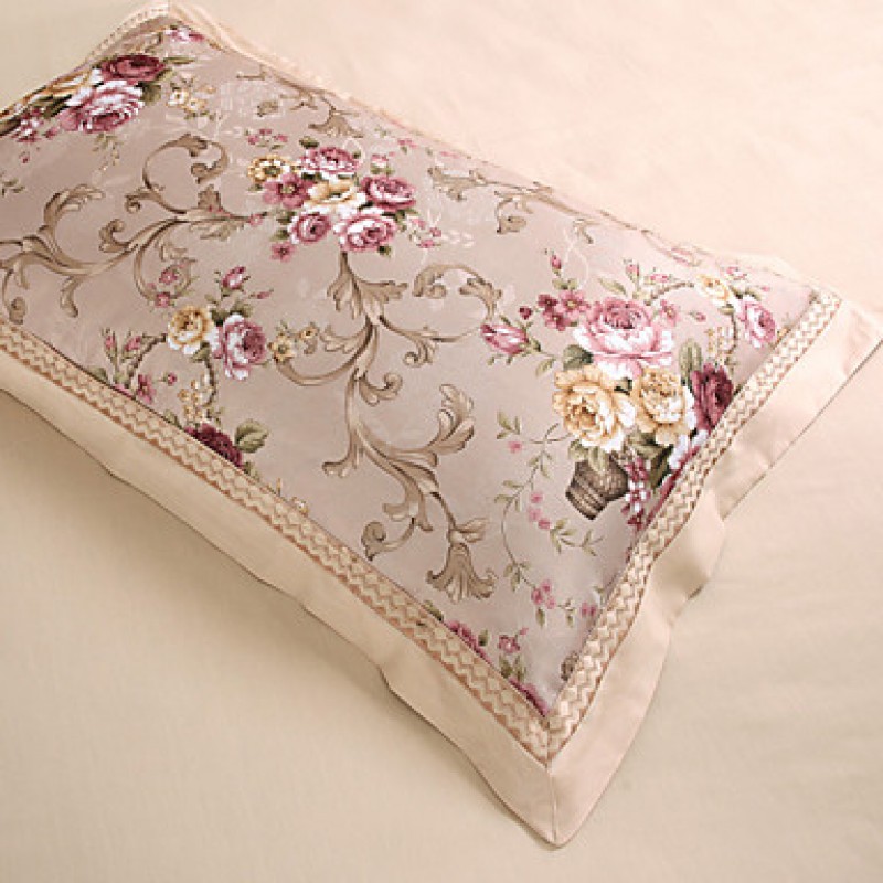 Floral Cotton 4 Piece Duvet Cover Sets