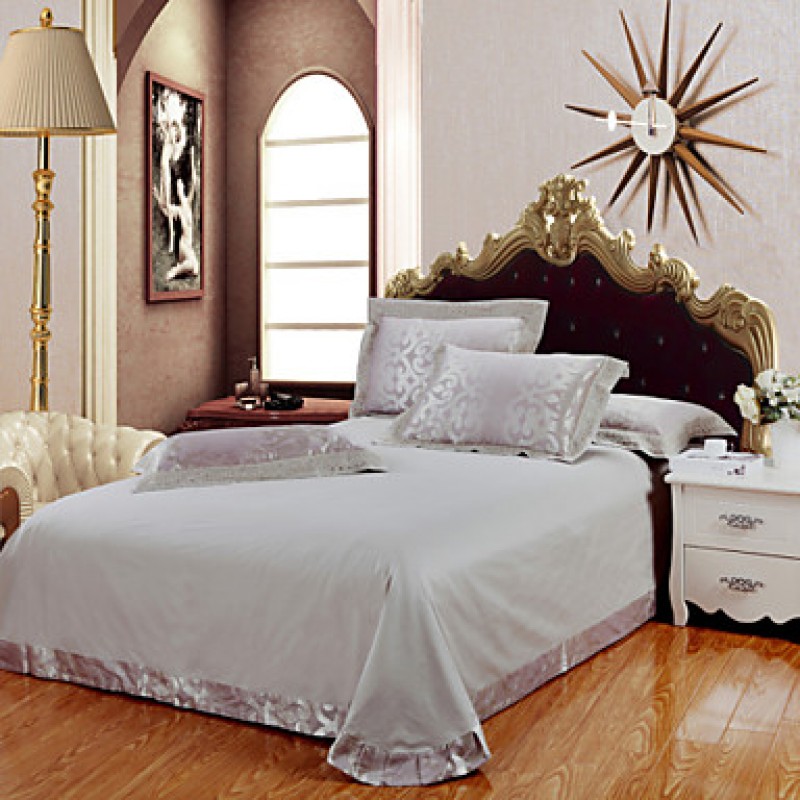 Days Full Hollow Cotton Jacquard 4 PieceWedding Suite1.5m-1.8m Bed/2.0m BedBedding Set