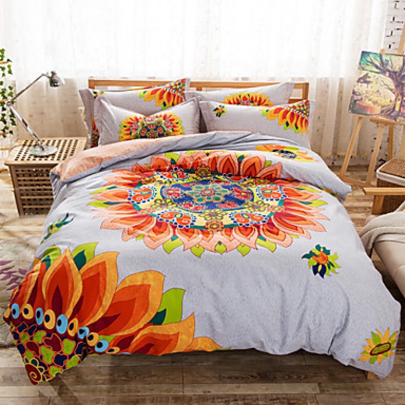 Double Bed Comforter Cover Set 100% Twil...