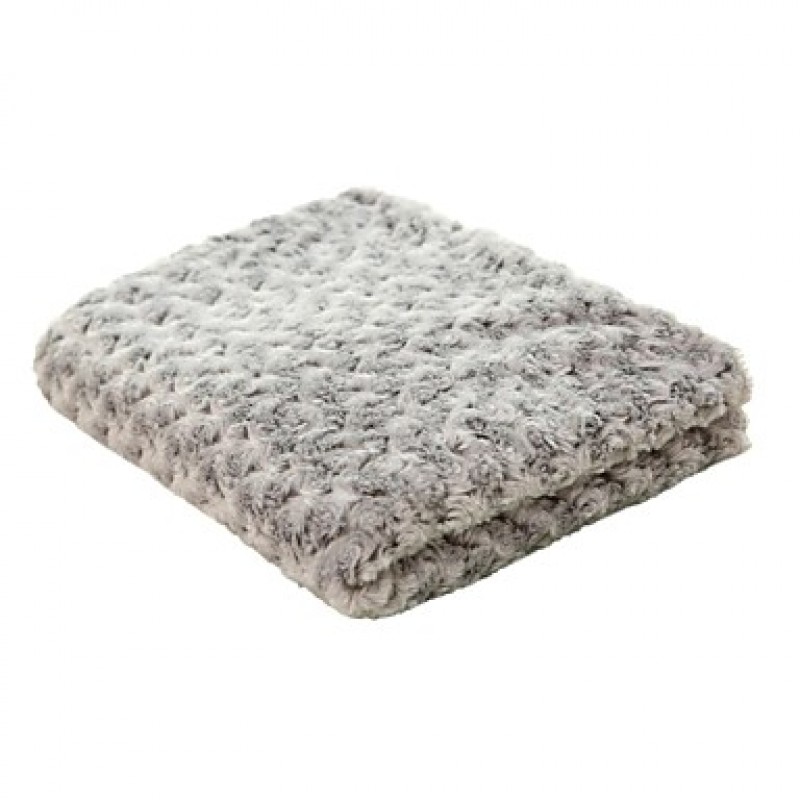 Super Soft Grey,Solid Floral / Botanical Polyester/Polyamide Blankets W130×150cm(W50×60in)