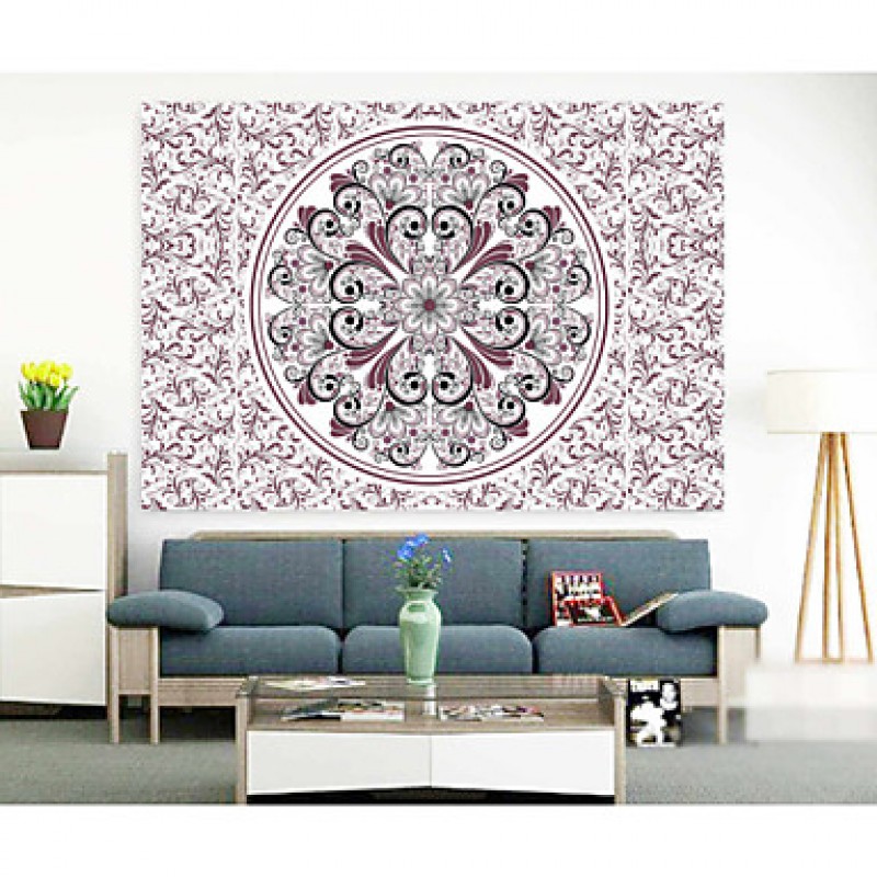 Blooming Indian Tapestry Fabric Mandala Tapestry Wall Hanging Carpet Bed Sheet 140cmx210cm marocco decor Hot Sale