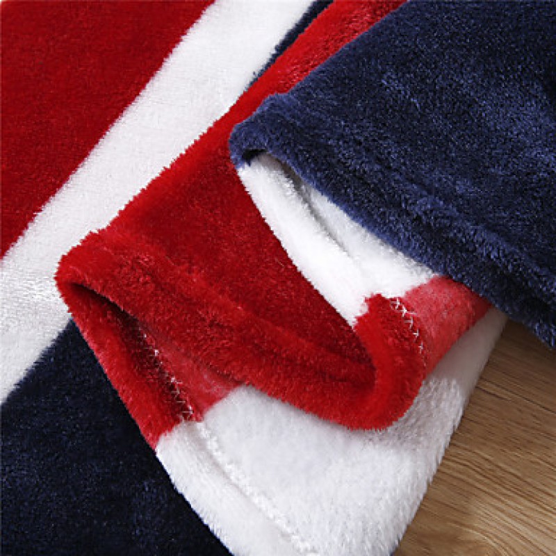 The American Flag USA Super Soft Flannel BlanketW59"×L79"